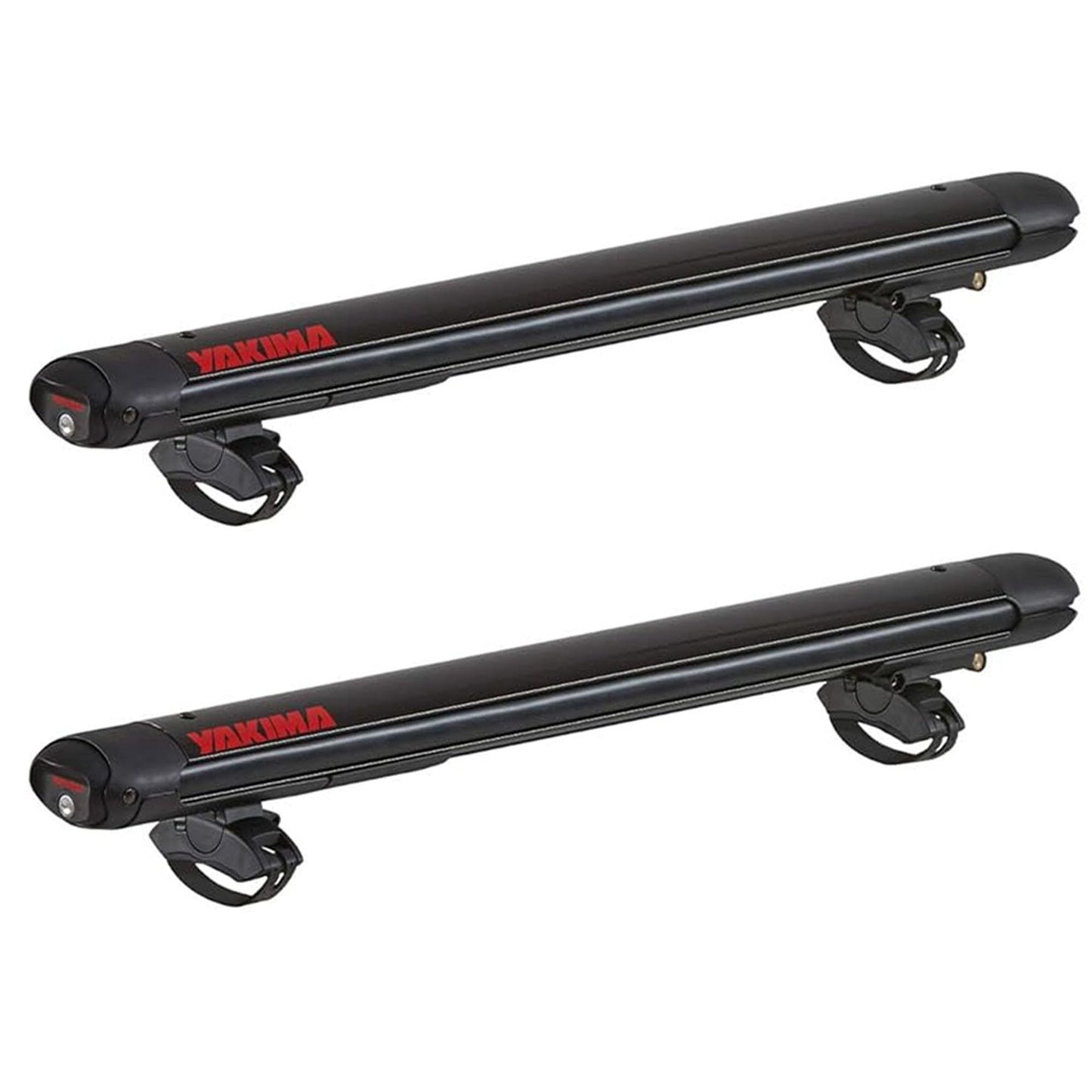 Yakima FatCat EVO 6 Ski & Snowboard Roof Rack Mount for 6 Pairs of Skis or 4 Snowboards, Black - Aerodynamic Car Rooftop Carrier, Universal Mounting, Lockable with Lift Clearance