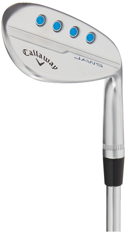 Callaway Golf MD5 Jaws Wedge (Chrome (2022)," 60 Degree (Right Hand)," S Grind, 10* Bounce," Steel Shaft)