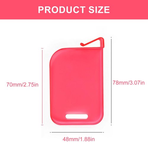 DIMITU 5Pcs Trading Card Box Baffle Clip Card Storage Partition Board Card Box Divider Clapboard