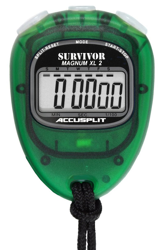 Accusplit New Survivor 2 - Lime New Survivor SX 2 Series Stopwatch
