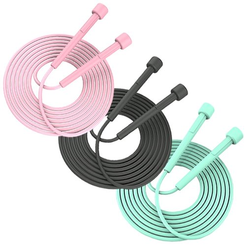 DYDSTRNG 3 Pack Lightweight Adjustable Kids Jump Rope Home Fitness, Tangle Free Skipping Rope, Speed Jumping Rope for Kids, Women Men Jumping Rope for Workout