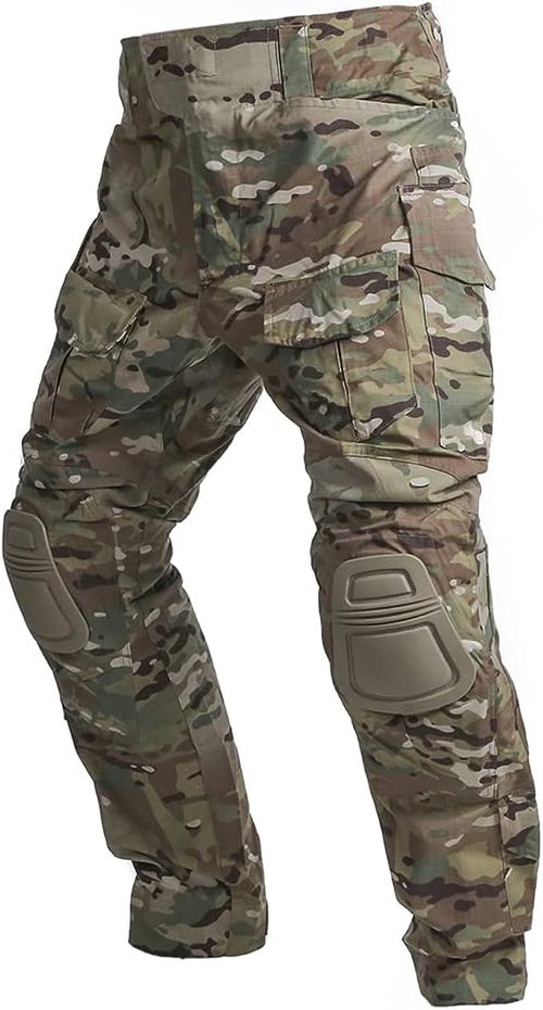 EMERSONGEAR G8 Paintball Pants with Knee Pads，Tactical Men Combat Pants，Army Airsoft BDU Outdoor Trousers