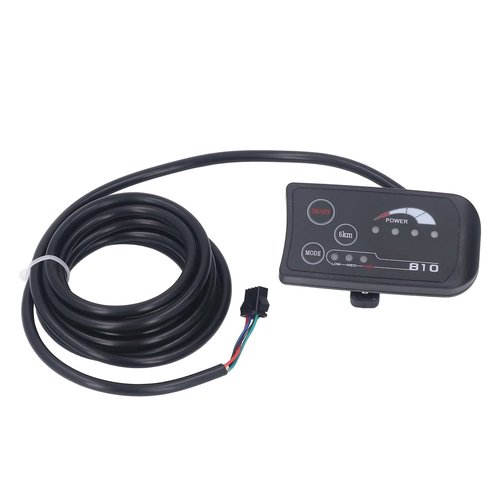 tomvorks 36V 48V S810 LED Display Panel Electric Bike Modification LED Control Display Meter SM Plug Suitable 22.2mm Handlebars Electric Bikes Scooters Accessories