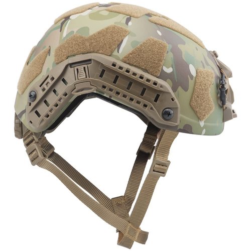 Upgrade Multicam Tactical Helmet SF Suprt High Cut Helmets Lightweight Action and Full Protective Version Airsoft Paintball Wargame Military (Color : HL-32 CP)