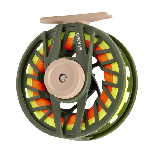 Orvis Clearwater Reel & Spools III 3-Pack: Lightweight Fly Fishing Reels with Extra Spools, Durable Construction, Smooth Drag System, Dark Pine