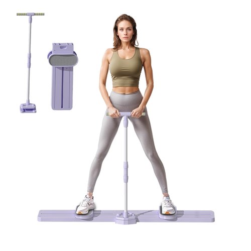 Lerpio Foldable Ski Machine Exercise Equipment, Simulated Ski Trainer, Thigh Master for Women, Home Leg Pelvic Floor Muscle