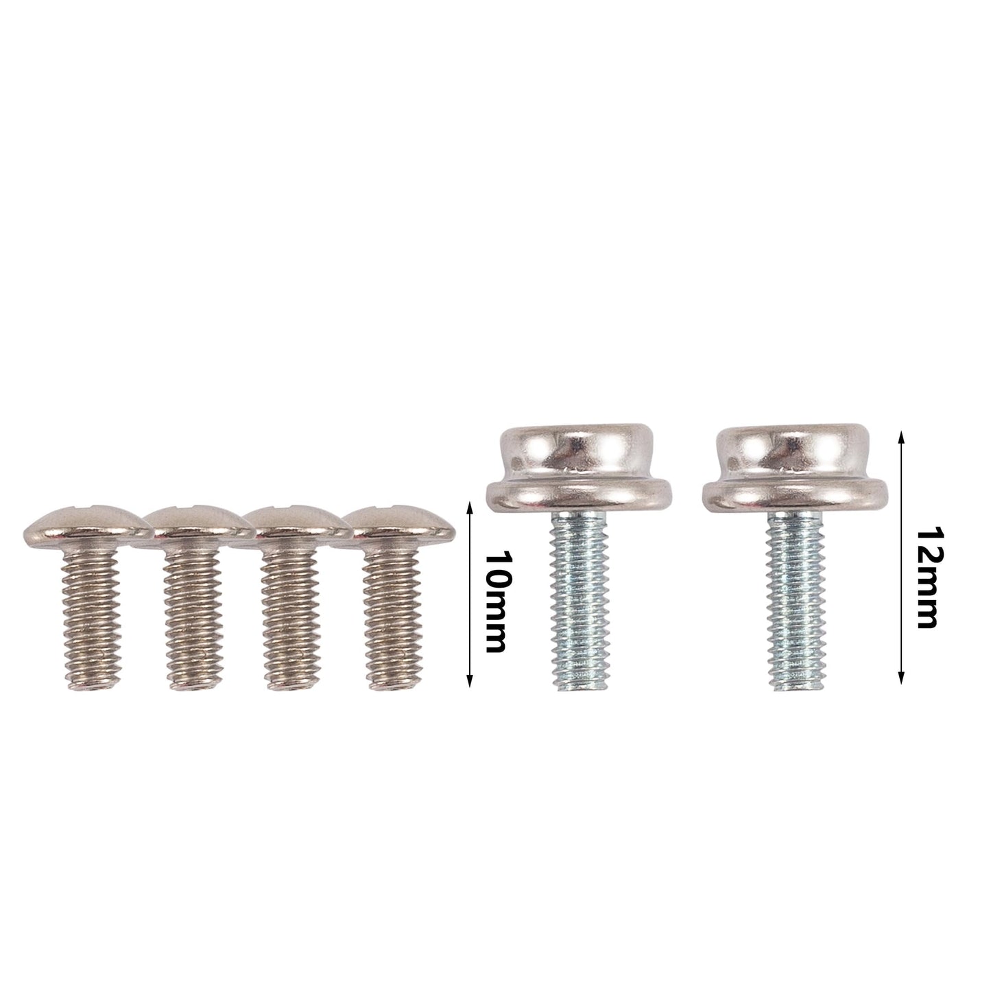 LJHYSD Helmet Mask Screw Kit Football Helmet Screws Universal Facemask Hardware Kit Stainless Steel Football Baseball Ice Hockey Sport Helmet Repair Kit for Youth Baseball Helmet,6 Pcs