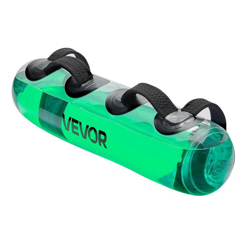 VEVOR Water Weights Aqua Bag, Large Aqua Bags for Workout, 50 lbs Adjustable Portable Stability Fitness & Full Body Exercise Equipment, for Strength Core and Balance Training, Home Gym Exercise, Clear