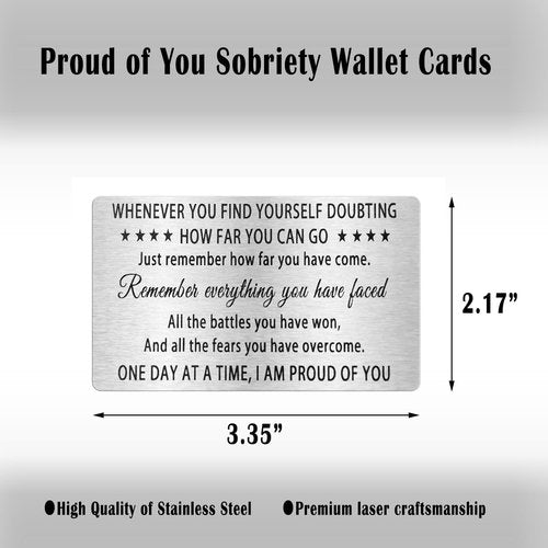 Sobriety Gift for Men Women Sober Gifts One Step at A Time Gifts Pocket Compass Black Beaded Bracelets Sobriety Cards Alcoholics Anonymous Milestone AA NA Recovery Addiction Gifts
