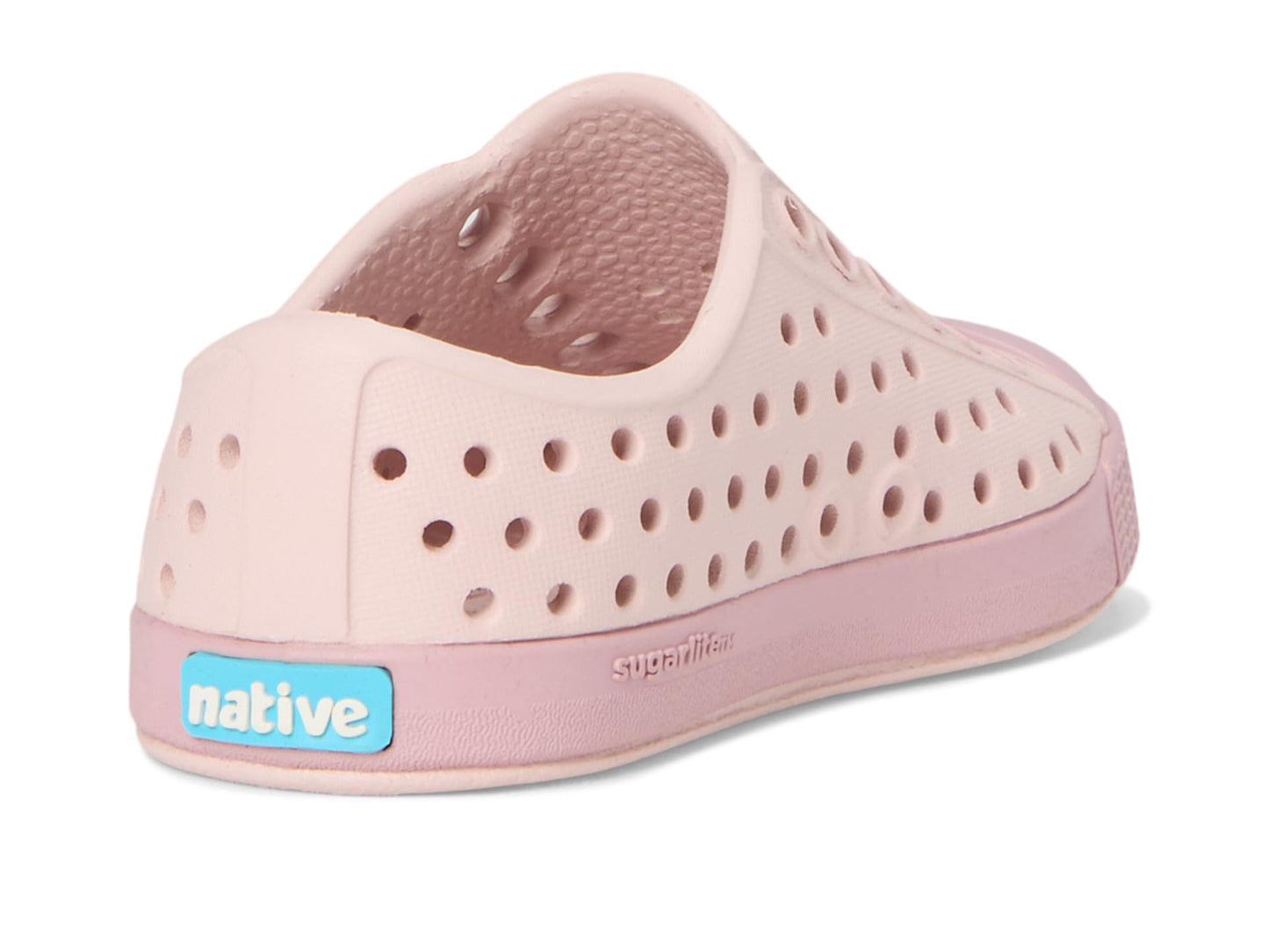 Native Shoes Unisex-Kids Jefferson Sneakers, Dust Pink/Balos Pink, 12 Little Kid