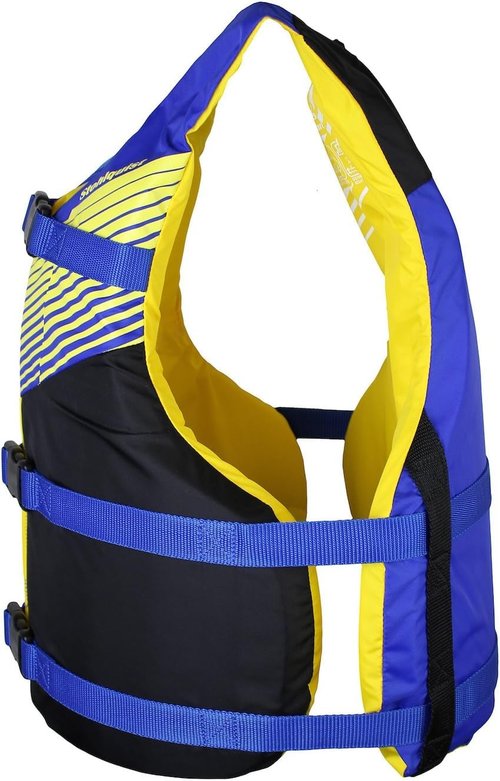Stohlquist Fit Youth Life Jacket - Coast Guard Approved, High Mobility PFD, Buoyancy Foam, Fully Adjustable for Children