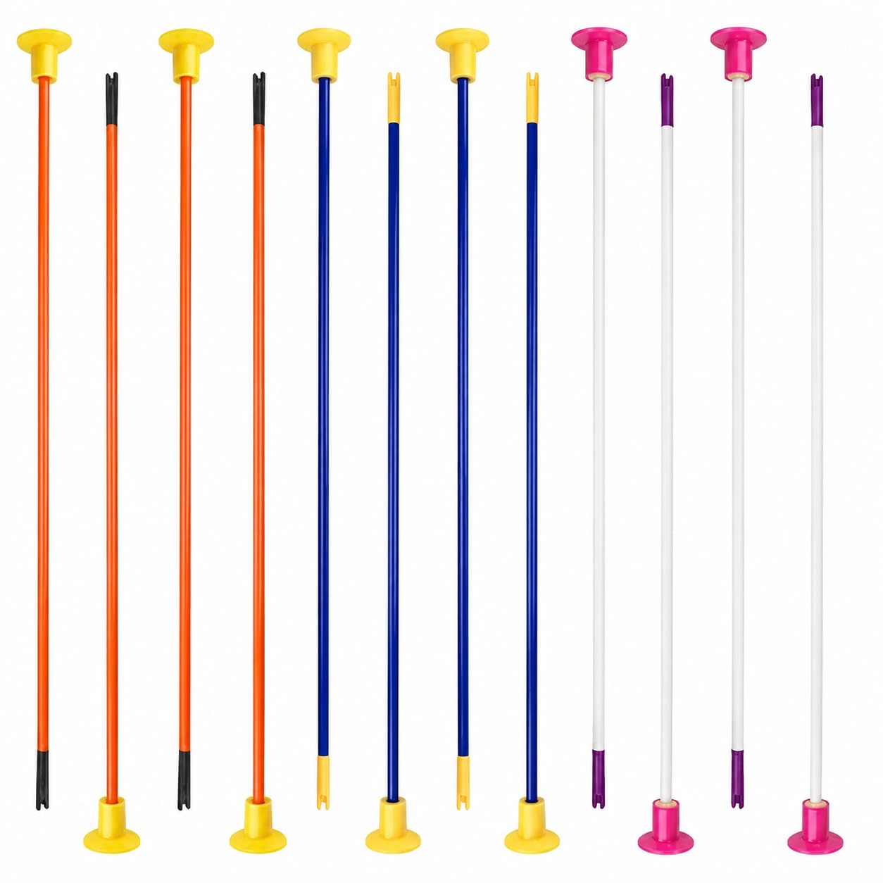 Liberty Imports 12 Pack Replacement Arrows for Kids Archery Set - 16" Long Extra Arrows, Compatible with Most Brand Archery Sets