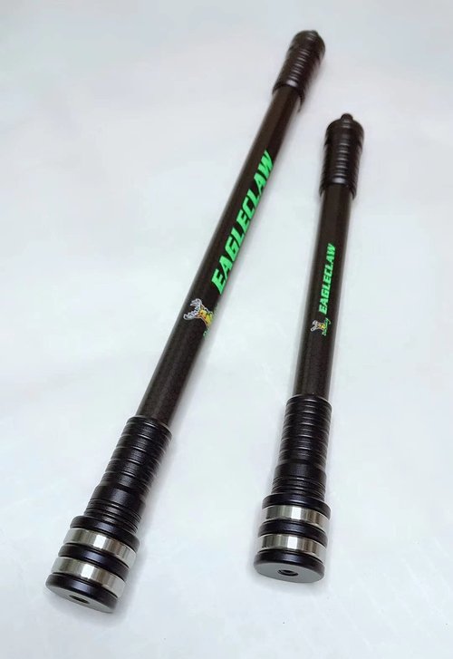 GHA DH Eagleclaw Bow Stabilizer for Compound Bow Hunting, High Modulus Carbon, Steel Weights, 8”10”12” Single Unit (Length 10")
