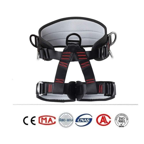 HandAcc Climbing belts, Thicken Professional Safety Belt for Caving Rock Climbing Fire Rescuing Rappelling Tree and Outdoor Adventure Activities