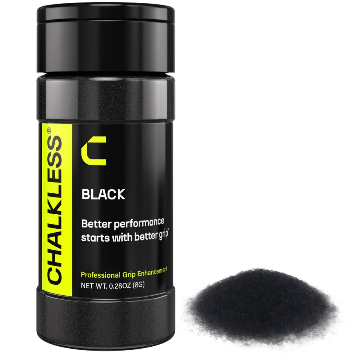Chalkless Black Grip Enhancer – Premium Liquid Chalk Alternative & Less Mess Hand Chalk for Bouldering, Baseball, Tennis, Football, Archery, Golf, and More, Non-Toxic Long-Lasting & Reliable