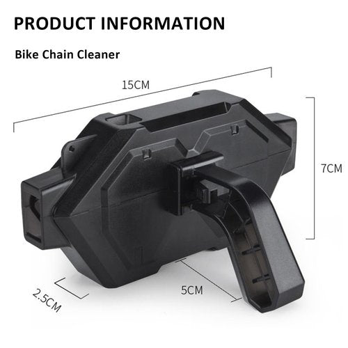 Chooseyo Bike Chain Cleaner,Multi functional chain cleaner Suitable for Mountain Bike, Road Bike,Bicycle Cleaning Brush Tool for Drivetrain