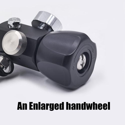 Aopkeo DIN Valve Fill Station Adapter 4500psi/300bar with 20inches Hose Dual Gauge for Charging Scuba Tank Paintball PCP Airsoft Diving HPA Cylinder (M18*1.5 Thread)
