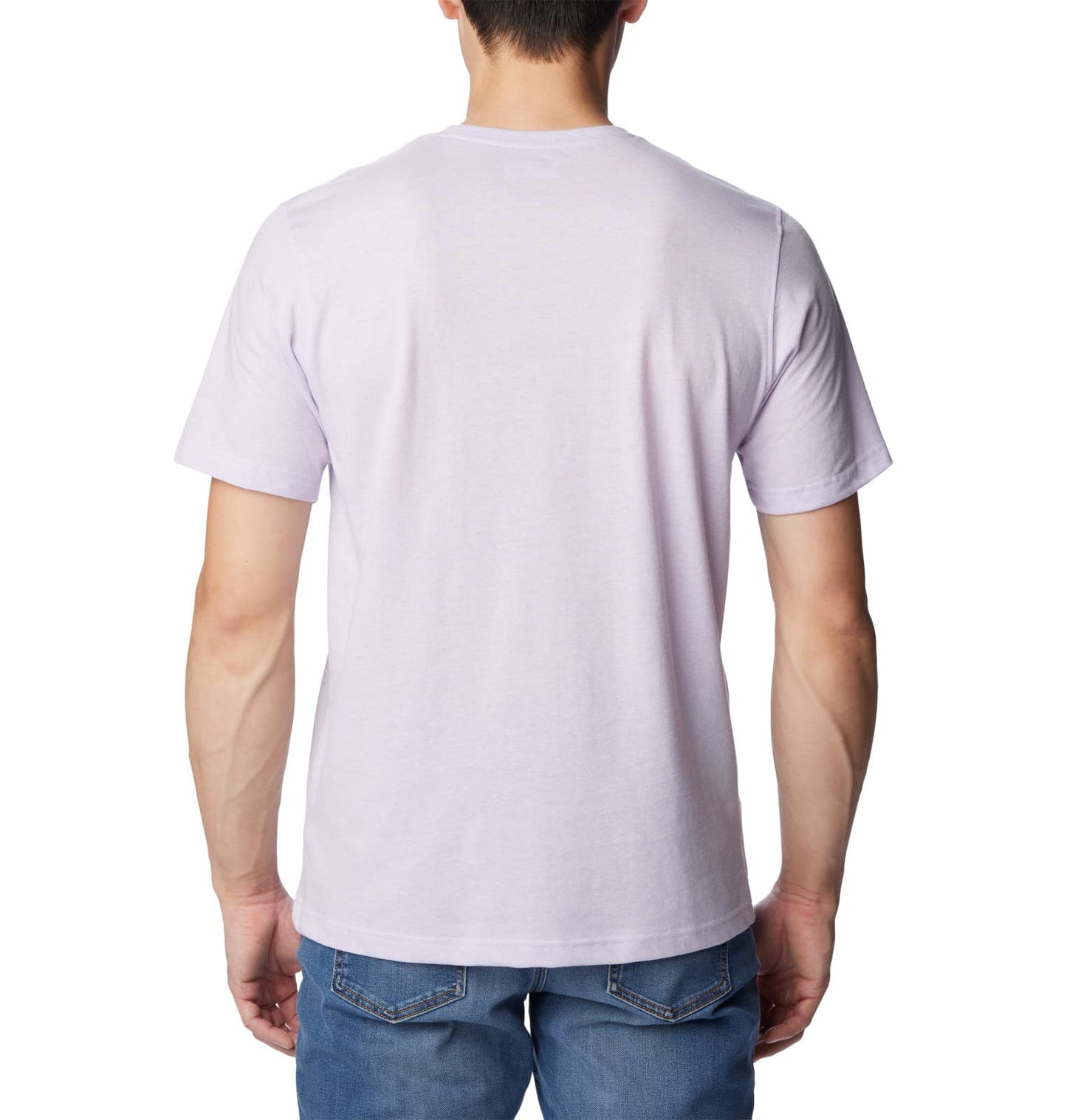 Columbia Men's Thistletown Hills Short Sleeve, Purple Tint Heather, Small