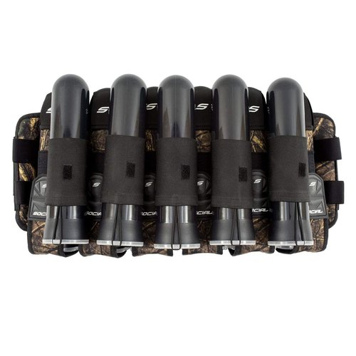 Social Paintball Grit Pod Pack Harness, Hunter Camo, 6+9 Pod Holders