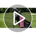 3-Pack Pink, Rose & Blue Golf Towels for Women - Microfiber, Embroidered, Golf Bag Accessories