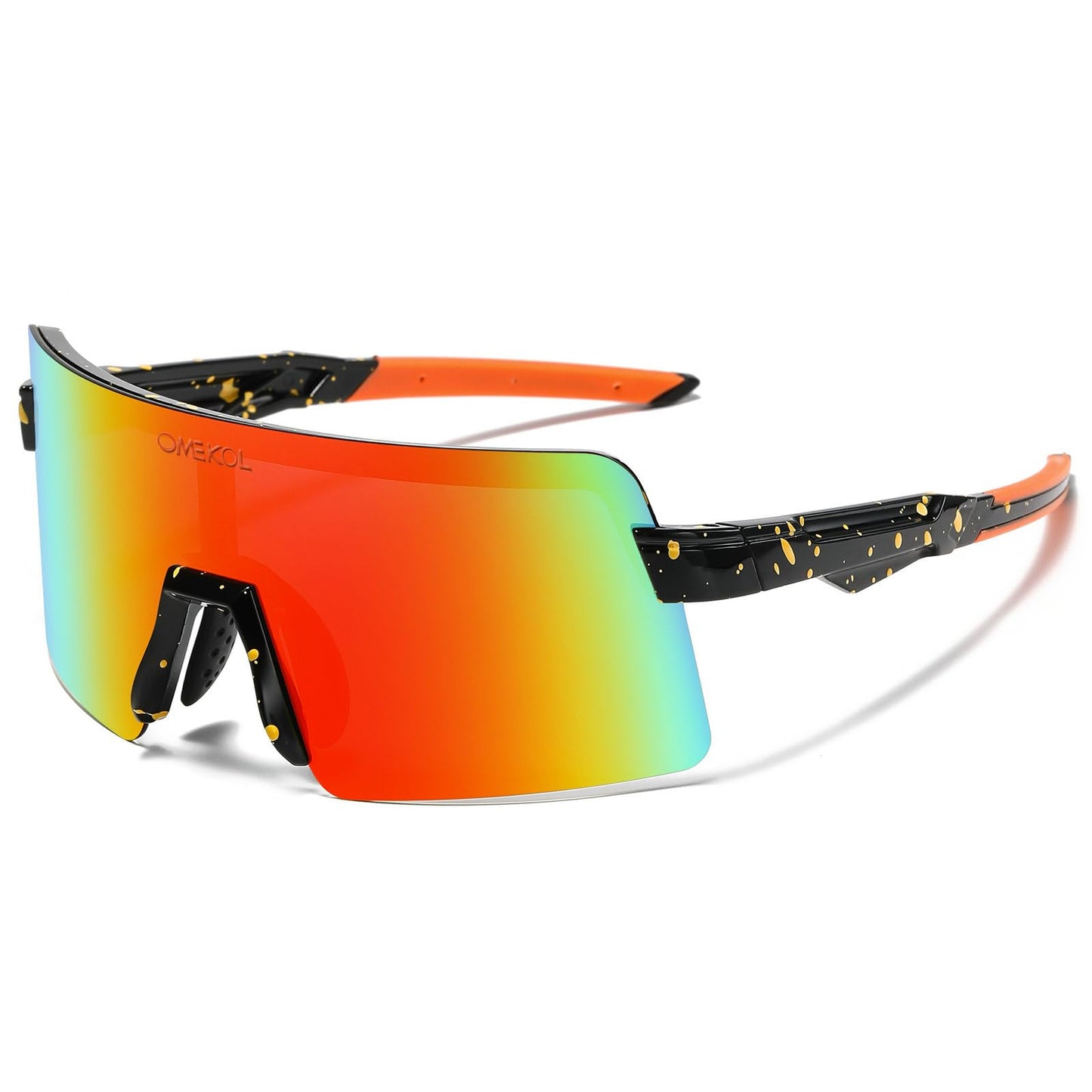 OMEKOL Age 8-18 Youth Polarized Baseball Sunglasses Boys Girls Sports Sun Glasses UV400 Goggles Head Width Less Than 5 Inch - AP3-S