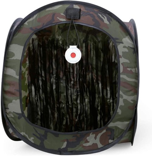 Foldable Portable Airsoft Target with BB Trap, Slingshot Target Box Collection Box, Slingshot Target Box for Hanging or Standing, Reusable Training Hunting Practice Net
