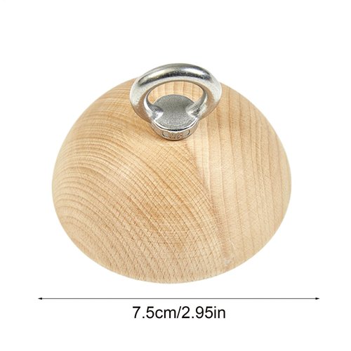 Pull Up Handles - Pull Up Bar Grips, Climbing Grip Trainer | Non-Slip Pull Up Grips, Finger Training Balls, Wooden Pull Up Grip Balls, Portable Rock Climbing Holds for Home Gym Workout
