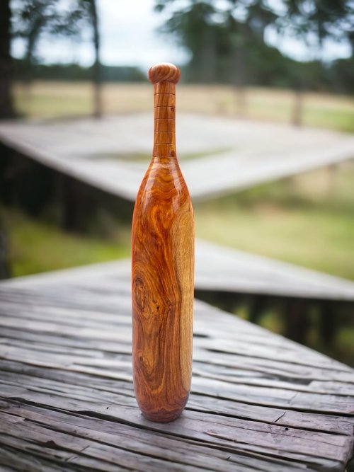 Traditional Indian Clubs, Indian Mudgar, Club Meels, Rosewood Indian Club, karlakattai, Jori, Persian meels, Clubbell (Multi Weight) (Oval, 4 KG/ 8.80 lbs)