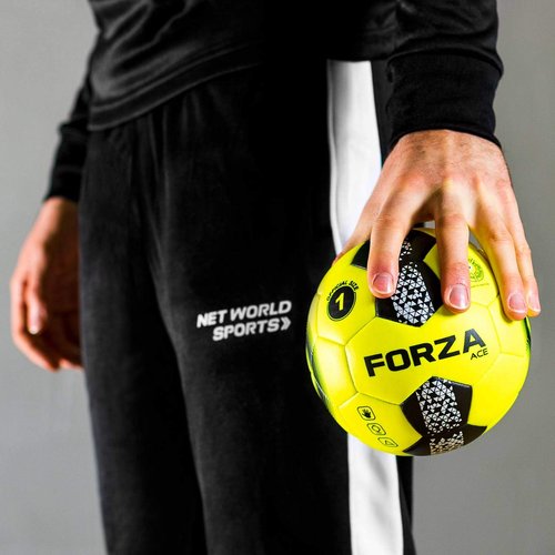 FORZA Training and Match Handball - Rubber Indoor Ball for Kids | Equipment | Matchday Game | (Pack of 1, Ace Junior - Size 1)