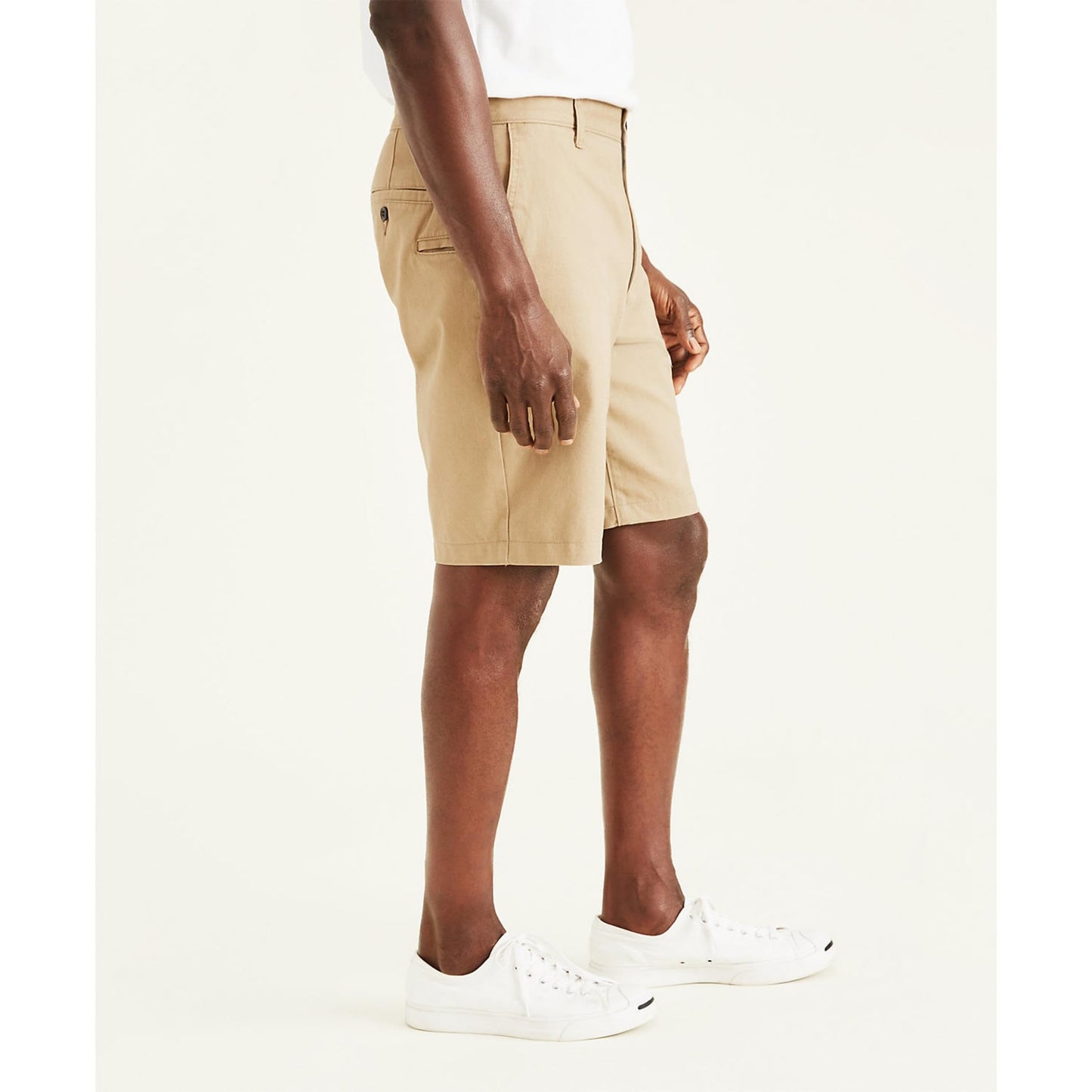 Dockers Men's Perfect Short Classic Fit 10.5", Sand Dune Khaki, 34