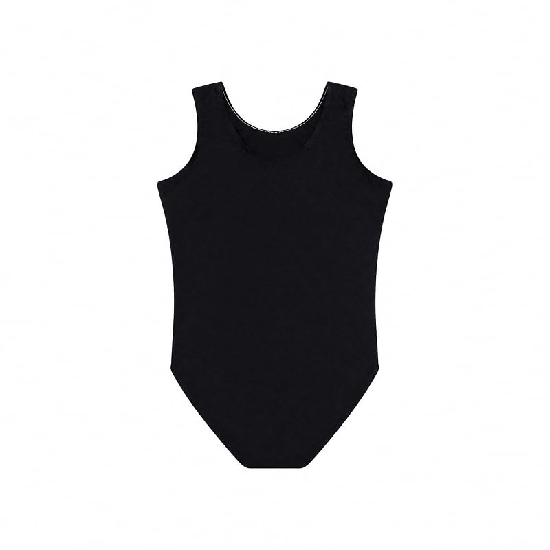 Destira Crystal Ribcage Halloween Leotard for Girls, Black - Variation: Crystal Ribcage+Girls 8