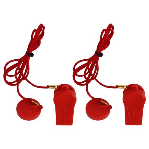 SPYMINNPOO 2PCS Running Machine Key, Emergency Stop Magnet Switch Treadmill Key with Circular Insert Red