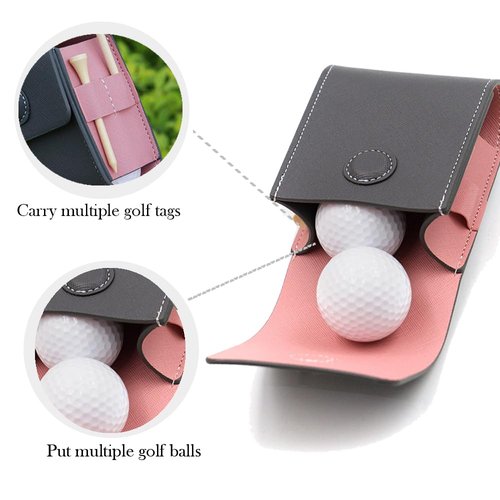 Covthch Golf Rangefinder Case Compatible with REVASRI nk1000 / REDTIGER C001 / Callaway 300 Pro/Acer SW-RF700, Golf Rangefinder Carrying Case, Leather Holster Pouch for Most Brands Rangefinders