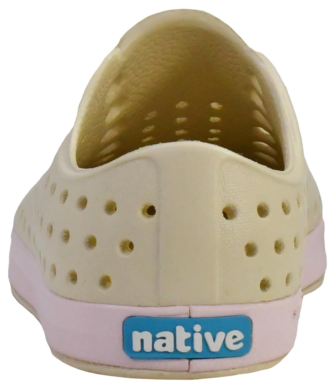 Native Shoes Unisex-Kids Jefferson Sneakers, Bone White/Milk Pink, 3 Little Kid