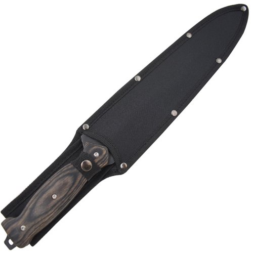 Snake Eye Tactical Full Tang Hunting Camping Outdoor Fix Blade Gardening Machete (Grey)