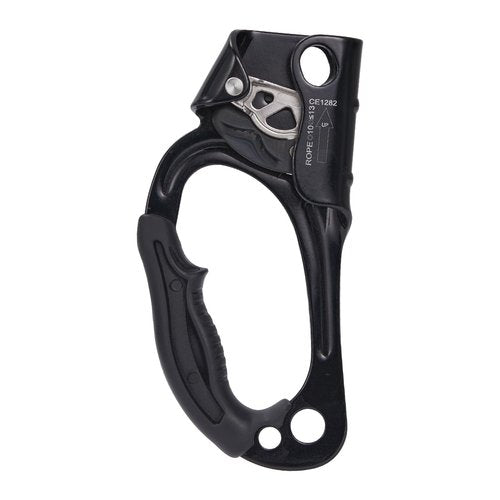 SOB Hand Ascender, Rock Climbing Tree Arborist Rappelling Gear Equipment Rope Clamp for 10~13MM Rope (Left Hand Black)