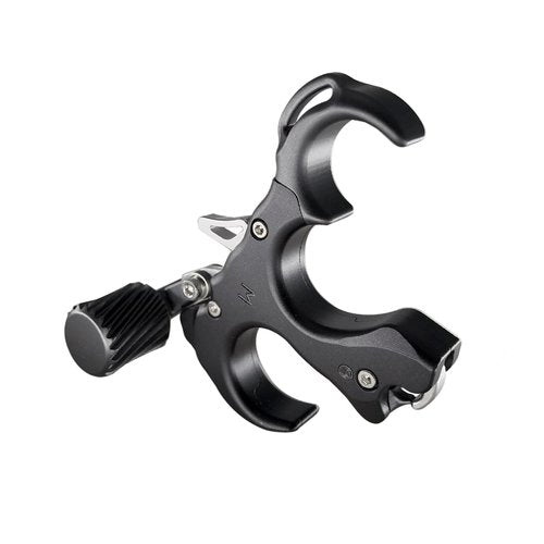 Compound Bow Aid Releaser with Wrist Straps and Adjustment Tool,Archery Release Aids with 3 Thumb Release Adjustable,Aluminum Alloy Aids.for Left and Right Handers. (Black)