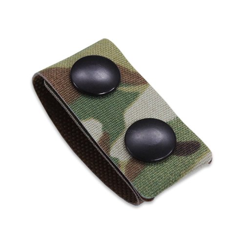 [4 Pack] Duty Belt Keepers - (Multicam) - (1000D/500D Cordura Nylon) - (Fits Belts Up to 2.00 Inches) - USA Made, Belt Keeper for Duty Belts, Water-Repellent, Prevents Movement & Ensures Stable Draw