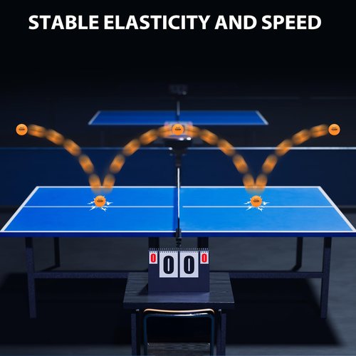 LUOXG Ping Pong Balls, Ping Pong Balls 20 Pack, Orange Table Tennis Balls, 3 Star Table Tennis Balls, Suitable for Beginners and Professionals