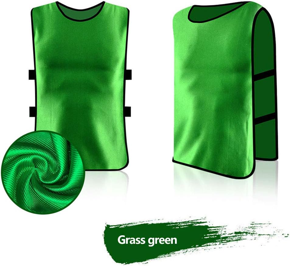 12 Pack Pennies for Soccer Scrimmage Vest Practice Jersey for Adult Youth
