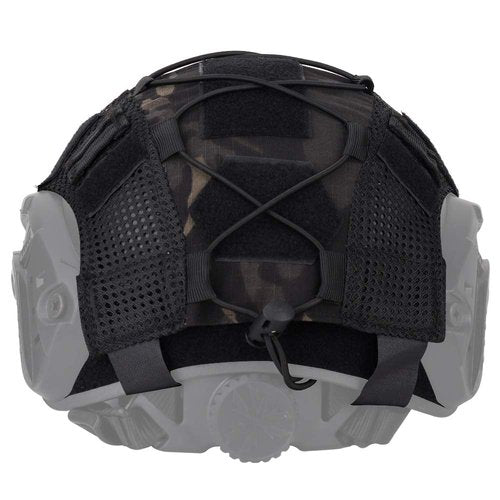 Tactical Airsoft Paintball Fast Helmet with Helmet Cover, PJ Type Multifunctional Protective with NVG Mount