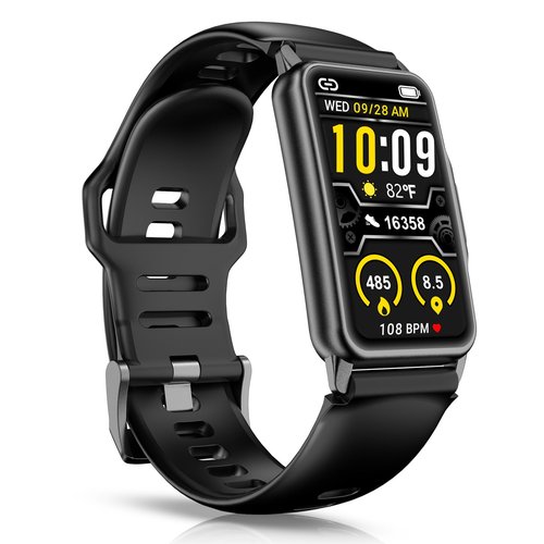 Smart Watch Fitness Tracker with 24/7 Heart Rate, Blood Oxygen Blood Pressure Monitor Sleep Tracker 120 Sports Modes Activity Trackers Step Calorie Counter IP68 Waterproof for Andriod iPhone Women Men