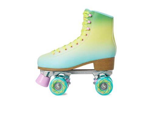 Impala Rollerskates Unisex, Impala Quad Skate (Big Kid/Adult) Lime Spritzer, 7