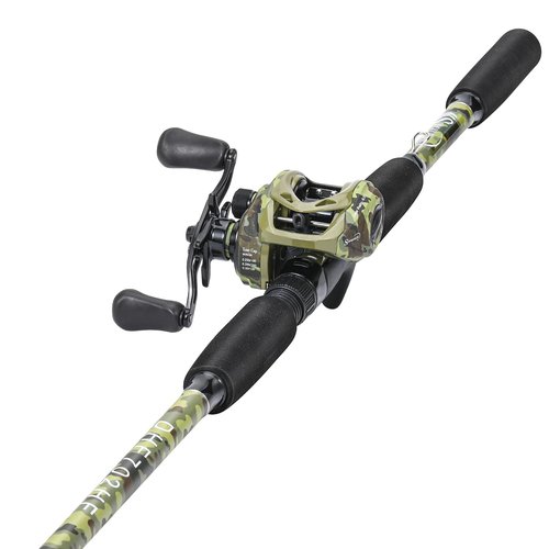 Sougayilang Fishing Pole Casting Reel Combo with Durable Rod Handle, Medium Heavy for Catfish Salmon and Steelhead- Right Handed- 7'0"