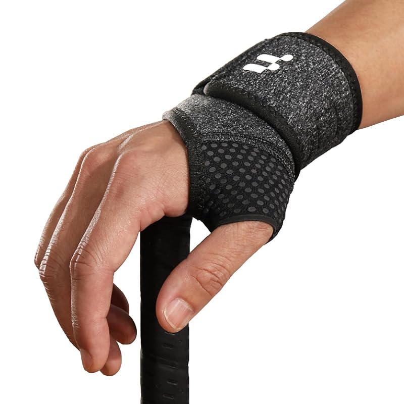 Black Variation: Carpal Tunnel Wrist Brace with Soft Thumb Opening - All-Day Support