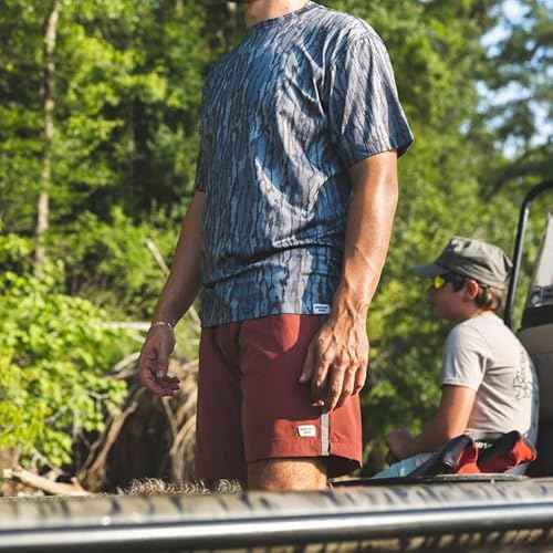 Mossy Oak Men's Swim Trunks 8" | UPF Resistant & Quick Dry Shorts with Mesh Pockets