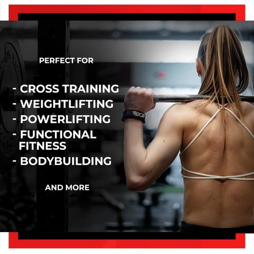 WARM BODY COLD MIND Leather Wrist Wraps for Weightlifting, Powerlifting, Gym – Wrist Support for Men & Women – Heavy Duty Wrist Straps for Strength Training (PRO Black, M)