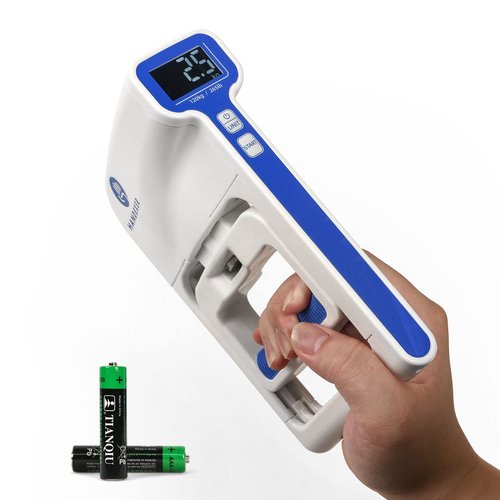 Handexer Grip Strength Tester 265lb/120kg, Digital Hand Dynamometer FDA Registered with Backlit LCD for Grip Strength Testing and Training