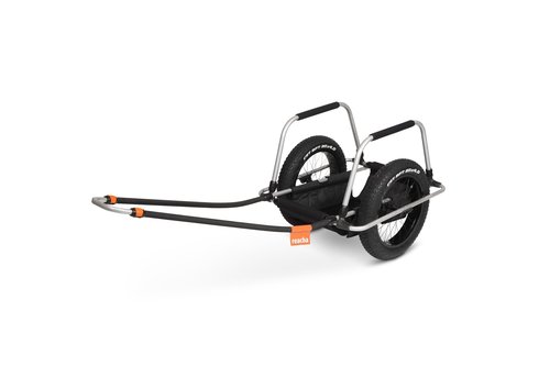 Thule Reacha Sport Beach Bike Trailer - Bike Cargo Trailer - Modular Design for Daily and Recreation use - Lightweight Aluminum Frame - 77lb Capacity - Adjustable towbar to Pull Gear up to 15ft Long