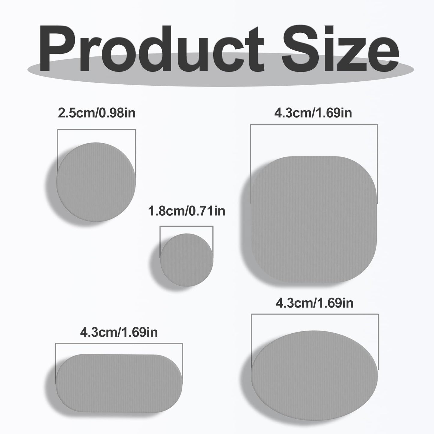 Self-Adhesive Nylon Patches Tent Repair Kit – Outdoor Gear Tenacious Repair Tape, 45pcs Waterproof Fabric Patches for Clothes, Tent, Down Jacket, Backpack, Dark Grey